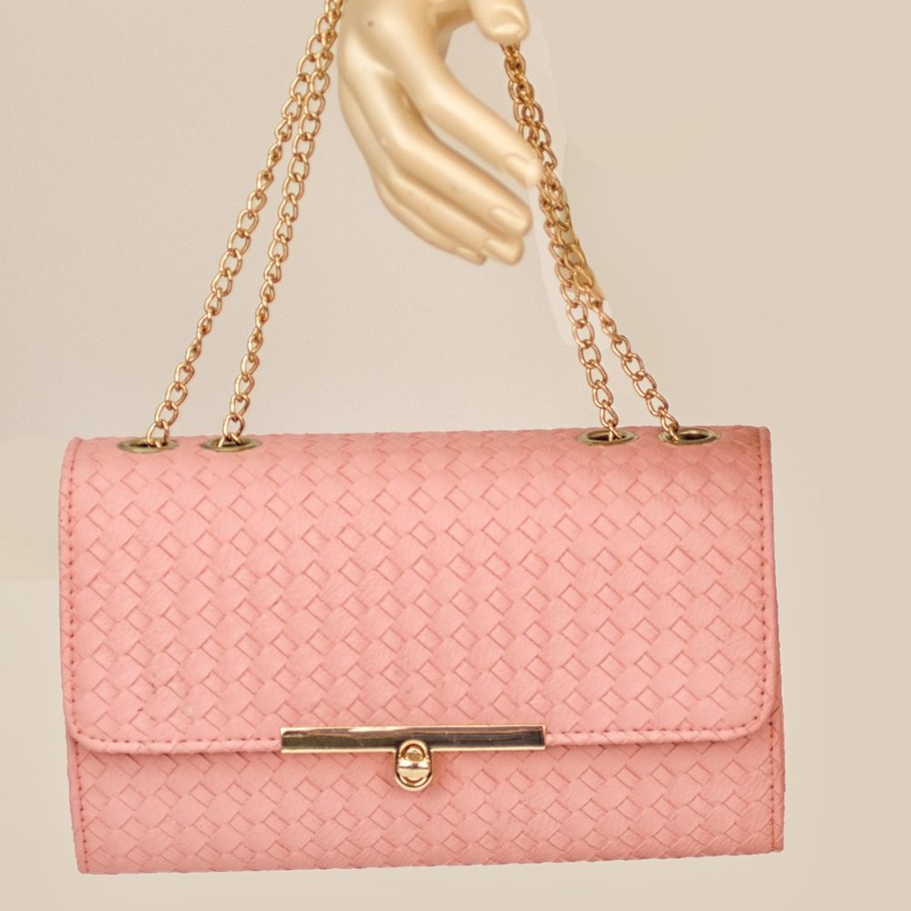 Basket Weave Clutch